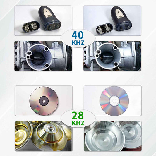 Ultrasonic bath frequency -how to choose right frequency？