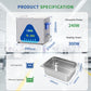 DK SONIC 10L Ultrasonic Cleaner, Digital Sonic Carburetor Cleaner