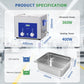 DK SONIC 15L Ultrasonic Cleaner, Encoded Sonic Carburetor Cleaner