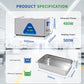 DK SONIC 22L Ultrasonic Cleaner, Digital Sonic Carburetor Cleaner