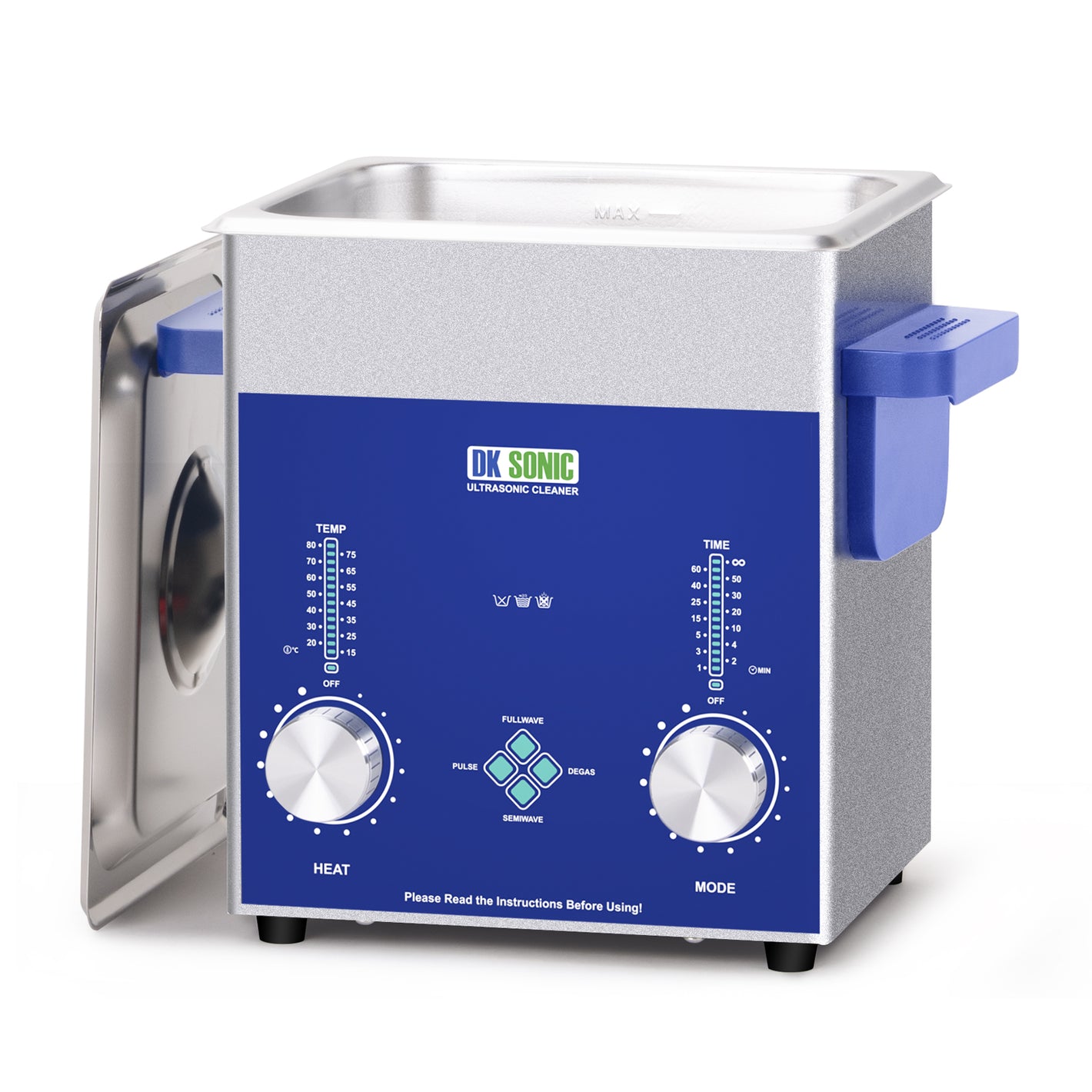 DK SONIC 2L Ultrasonic Cleaner, Encoded Sonic Jewelry Cleaner