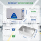 DK SONIC 30L Ultrasonic Cleaner, Digital Sonic Carburetor Cleaner