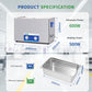 DK SONIC 30L Ultrasonic Cleaner, Mechanical Sonic Carburetor Cleaner