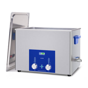 DK SONIC Industrial Ultrasonic Cleaner 37L,720W Commercial Sonic Cleaner with Encoded Timer,Heater&Basket, Multiple Functions for Carburetors, Motorcycle Engines, Chains