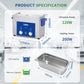 DK SONIC 4L Ultrasonic Cleaner, Encoded Sonic Jewelry Cleaner