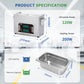DK SONIC 4L Ultrasonic Cleaner, Touch Control Sonic Parts Cleaner