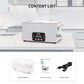DK SONIC Ultrasonic Cleaner 22L, 480W Heavy-Duty Sonic Cleaner with Smart Touch Control, Five Modes for Motorcycle Engines, Carburetors, Chains,Circuit Board (Include Basket)