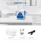 DK SONIC Ultrasonic Cleaner 2L,60W Professional Ultrasonic Jewelry Cleaner with Heater&Timer,Digital Control&Basket, Multiple Functions for Jewelry,Glasses,Chains, Watches