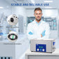 DK SONIC Ultrasonic Cleaner 22L 480W, Ultrasonic Carburetors Cleaner with Intelligent Mechanical Timer, Heater &Power Adjustable Function for Carburettors, Motorbike Engines, Chains
