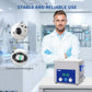DK SONIC Ultrasonic Cleaner 6L 180W, Ultrasonic Carburetors Cleaner with Intelligent Mechanical Timer, Heater &Power Adjustable Function for Carburettors, Motorbike Engines, Chains
