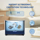 DK SONIC Ultrasonic Cleaning Machine-Ultrasonic Jewelry Cleaner with Digital Timer and Basket, Sonic Cleaner for Jewelry, Ring, Eyeglasses, Watchband, Coins (900ML, 110V)